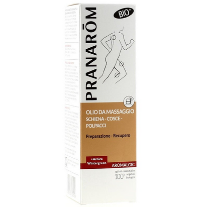 Pranarom Aromalgic Óleo de Massagem BIO Costas-Côxas-Gémeos 100ml